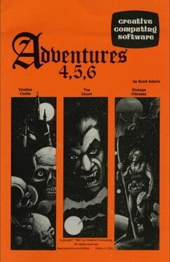Jaquette Adventures 4,5,6