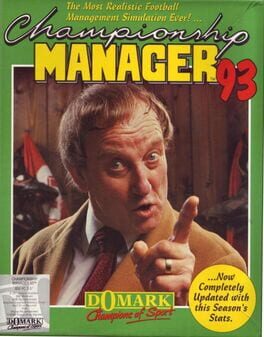 Jaquette Championship Manager '93