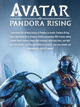 Jaquette Avatar: Pandora Rising