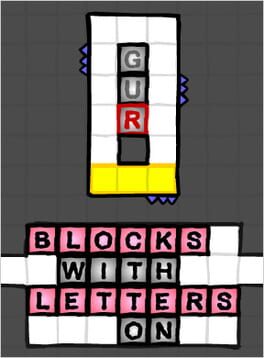 Jaquette Blocks With Letters On
