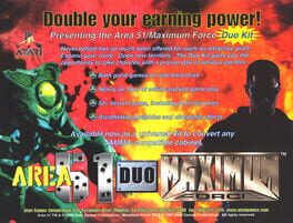 Jaquette Area 51/Maximum Force Duo