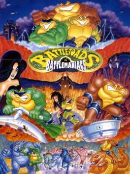 Jaquette Battletoads In Battlemaniacs