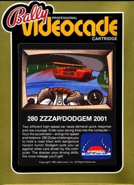Jaquette 280 Zzzap/Dodgem 2001