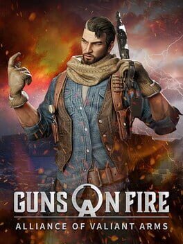 Jaquette A.V.A: Guns on Fire