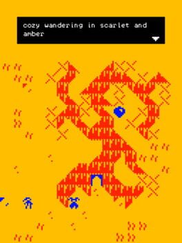 Jaquette Cozy Wandering in Scarlet and Amber