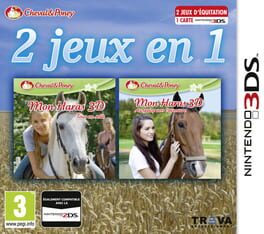 Jaquette 2 Games in 1: My Riding Stables 3D - Jumping for the Team + My Riding Stables 3D