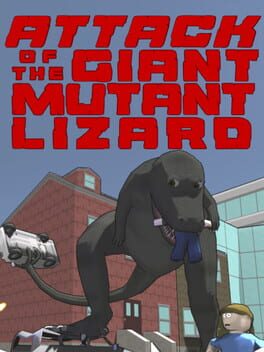 Jaquette Attack of the Giant Mutant Lizard