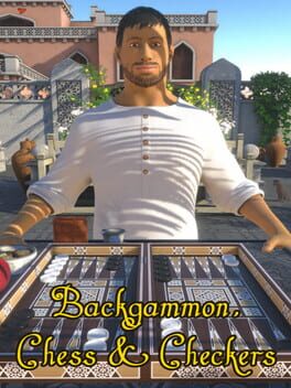 Jaquette Backgammon, Chess & Checkers