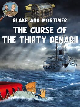 Jaquette Blake and Mortimer: The Curse of the Thirty Denarii
