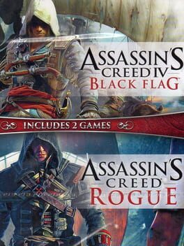 Jaquette Assassin's Creed IV Black Flag + Assassin's Creed Rogue Double Pack
