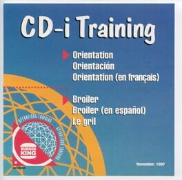 Jaquette Burger King Orientation CD-i Training