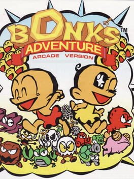 Jaquette Bonk's Adventure: Arcade Version