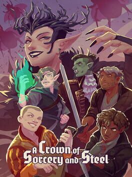 Jaquette A Crown of Sorcery and Steel