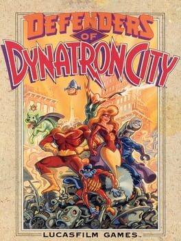 Jaquette Defenders of Dynatron City