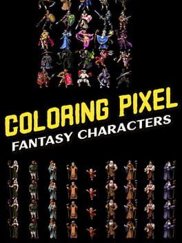 Jaquette Coloring Pixel: Fantasy Characters