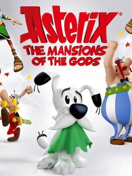 Jaquette Asterix: The Mansions of the Gods