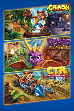Jaquette Crash + Spyro Triple Play Bundle
