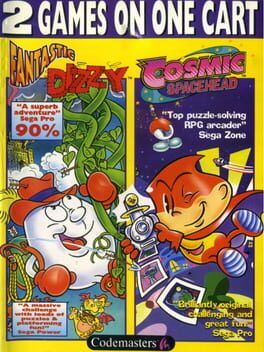 Jaquette Codemasters 2 in 1: Fantastic Dizzy + Cosmic Spacehead
