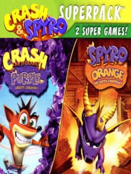 Jaquette Crash & Spyro Superpack: Crash Bandicoot Purple/Spyro Orange