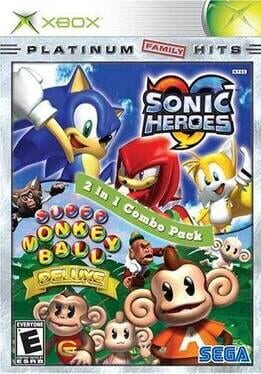 Jaquette 2 in 1 Combo Pack: Sonic Heroes/Super Monkey Ball Deluxe
