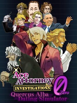 Jaquette Ace Attorney Investigations 0: Quercus Alba Dating Simulator