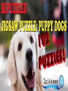 Jaquette Bepuzzled Puppy Dog Jigsaw Puzzle
