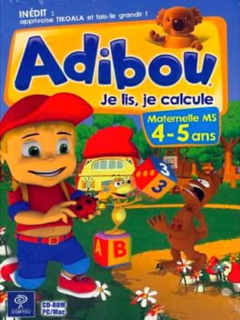 Jaquette Adibou: Je lis, je calcule 4-5 ans