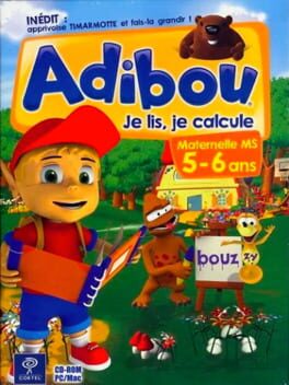 Jaquette Adibou: Je lis, je calcule 5-6 ans
