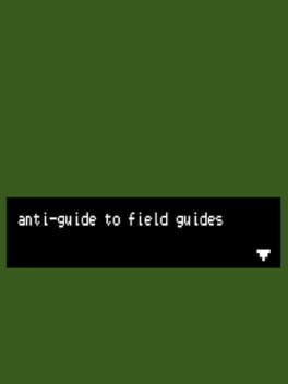 Jaquette Anti-Guide to Field Guides