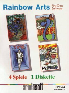 Jaquette 4 Spiele 1 Diskette