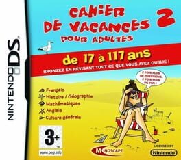 Jaquette Cahier de Vacances pour Adultes 2