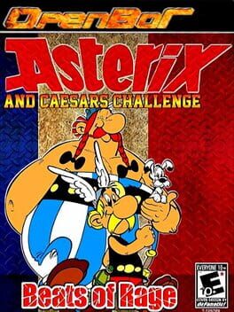 Jaquette Asterix and Caesar's Challenge