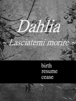 Jaquette Dahlia: Lasciatemi morire