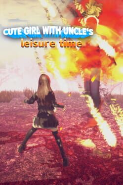 Jaquette Cute girl with uncle's leisure time