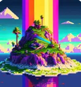 Jaquette Color Island: Pixel Art