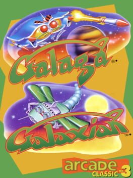 Jaquette Arcade Classic No. 3: Galaga / Galaxian