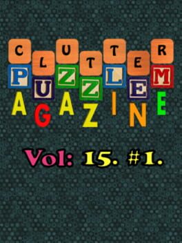 Jaquette Clutter Puzzle Magazine Vol. 15 No. 1: Collector's Edition
