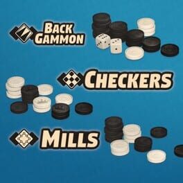 Jaquette 3in1 Game Collection: Backgammon + Checkers + Mills