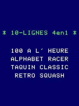 Jaquette 10-Lignes 4en1 by retropoke