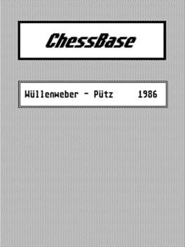Jaquette ChessBase 1.0