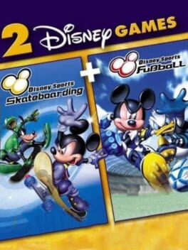Jaquette 2 Disney Games: Disney Sports Skateboarding + Disney Sports Football