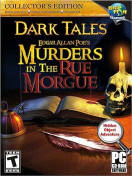 Jaquette Dark Tales: Edgar Allan Poe's Murders in the Rue Morgue
