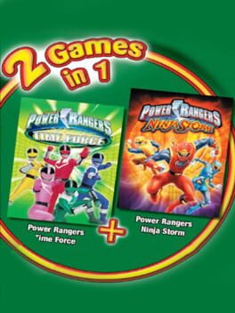 Jaquette 2 Games in 1 Double Pack: Power Rangers Ninja Storm + Power Rangers Time Force