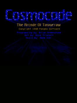 Jaquette Cosmocade: The Arcade of Tomorrow