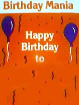 Jaquette Birthday Mania