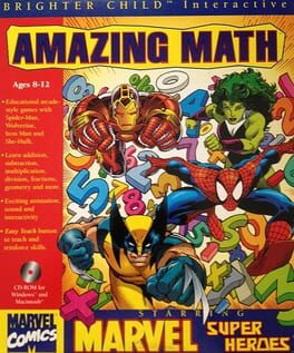 Jaquette Amazing Math Starring Marvel Super Heroes
