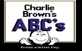 Jaquette Charlie Brown's ABC's