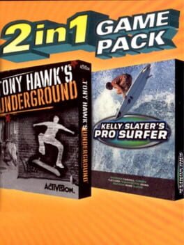 Jaquette 2 In 1 Game Pack: Tony Hawk's Underground + Kelly Slater's Pro Surfer