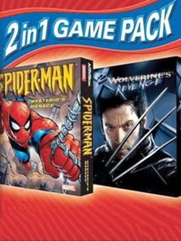 Jaquette 2 in 1 Game Pack I Spider-Man: Mysterio's Menace + X2: Wolverine's Revenge