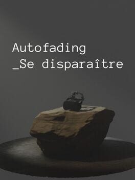 Jaquette Autofading Se Disparaître